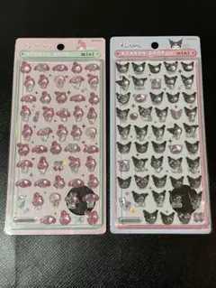 【正規品】サンリオ　ボンボンドロップシール　ミニ　2枚セット
