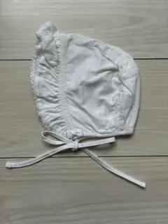 【ぽむこ。様専用】familiar ホワイト ベビー帽子