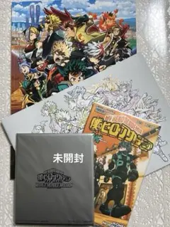 僕のヒーローアカデミア　公式パンフレット　映画特典　漫画　色紙　メイキングブック