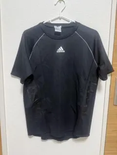 adidas CLIMALITE 半袖 コンプレッションシャツ ブラックのサムネイル