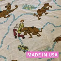 スクービードゥー SCOOBIE DO ヴィンテージシーツ 生地 布 - メルカリ