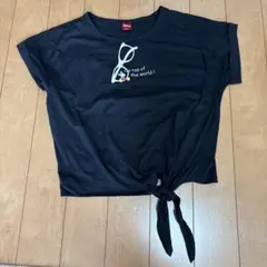 黒　ディズニー　ミッキー　Tシャツ Lサイズ