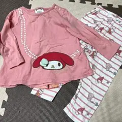 マイメロディ 長袖トップスとパンツセット 90cm　セットアップ
