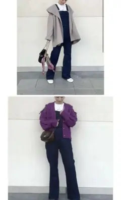 【CIMARRONJEANS】別注デニムタイトオーバーオール　デニムサロペット