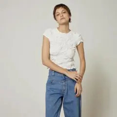 searoomlynn 新品タグ付き Cottonシャーリングminiトップスのサムネイル