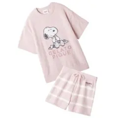 GELATO PIQUE スヌーピー ルームウェア 上下セット ピンク新品未開封