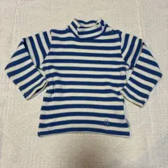 gita ボーダー ハイネック セーター 長袖 ベビー服 80 秋冬