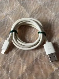 USB to Lightningケーブル ホワイト　1m