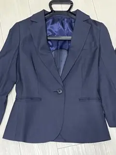 ザスーツカンパニー ウォッシャブルセットアップスーツスカート　ネイビー