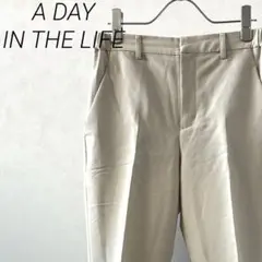 A DAY IN THE LIFE スラックス テーパード ポケット シンプル