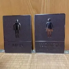 화장실 사인 플레이트 사인