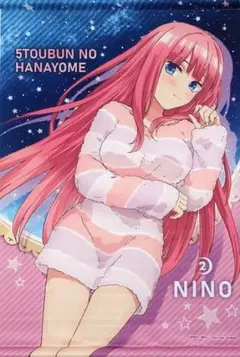 五等分の花嫁 B2タペストリー ニ乃 パジャマ