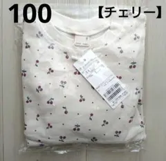 ⑮新品☆プティマイン 100 チェリー トレーナー プティプラ 女の子