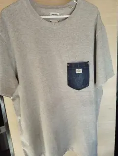 DIESEL グレー Tシャツ 3XLサイズ