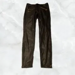 Alpinestars レザーパンツ 革ツナギ ブラック - メルカリ