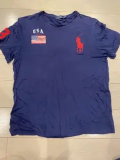 Polo Ralph Lauren ネイビー Tシャツ　XLサイズ