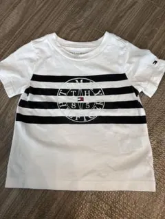 TOMMY HILFIGER ストライプ Tシャツ 6-9ヶ月
