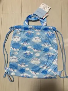 しまむら　ハッピーバッグ 　サンリオ　シナモロール　ナップサック