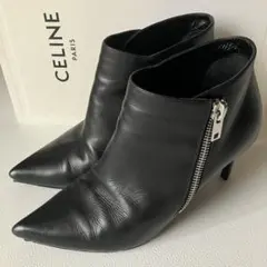 CELINE ショートブーティ ブーツ ブラック 35のサムネイル