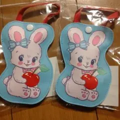 SWIMMER ウサギポーチ　キャンディ付き2個セット