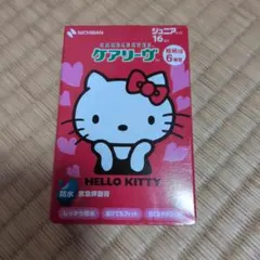 【新品】ケアリーヴ　ジュニア16枚入　HALLO　KITTYのサムネイル