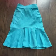 ターコイズ メッシュフレアスカート 100cm