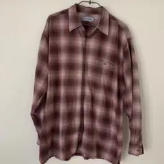 90s 古着 アメカジ コットンシャツ チェック