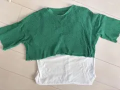 REPIPI ARMARIO Mサイズ　メッシュトップスとTシャツのサムネイル