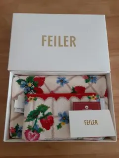 FEILER フェイラー ポーチ フルーツ柄 チェリッシュユー - メルカリ