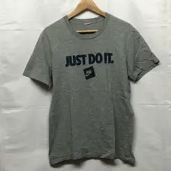 NIKE ナイキ Tシャツ M相当 グレー ロゴ L1749