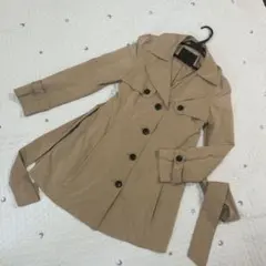 UNTITLED ベージュ トレンチコート