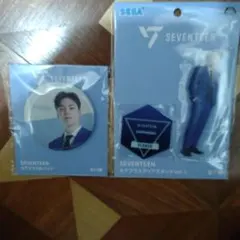 SEVENTEEN Vernon バーノン モアプラスクリアスタンド 缶バッジ