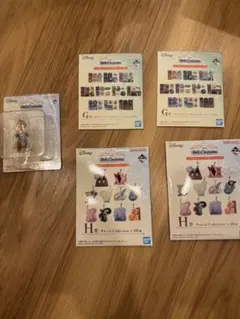 ディズニー 一番くじE賞 ミニフィギュアチャーム クラリス G賞 H賞