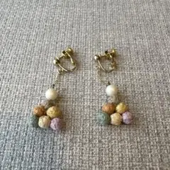 ボールデザイン イヤリング