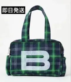 新品 beeden MINI B LOGO BAG CHECK チェック