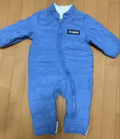 スノーウェア　スキーウェア　防寒　ジャンプスーツ　西松屋　ブルー