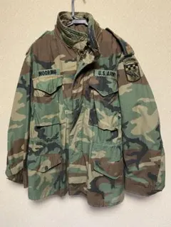 米軍実物 3rd ジェネラルジップ 80s m-65 ウッドランドカモ - メルカリ