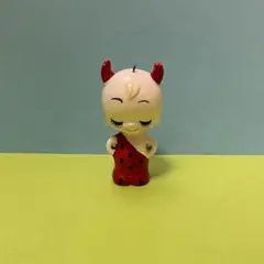 内藤ルネ 鬼ノ子 (赤鬼) 陶器 置物 昭和 レトロ 当時物 マスコット