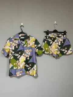 【極美品】Saturdays NYC セットアップ シャツ ショーツ S 半袖