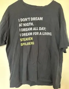 英字ロゴ入り大きめTシャツ4Lサイズメンズ夏服半袖Uネックトップス