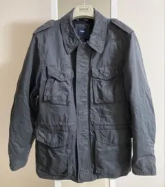 GAP 00’s オイルドコットン ミリタリージャケット M65 ネイビー