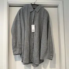 2026【新品】Spick & Span 80リネンカシュクール ビッグシャツのサムネイル