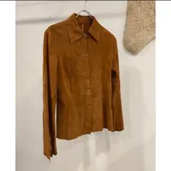 スエードシャツ