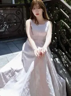 herlipto Classic Floral Jacquard Dress