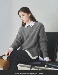 ⭐︎本日のみ⭐︎unitedarrows フォックスカシミヤ クルーネック ニット