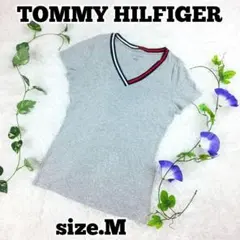 TOMMY HILFIGER トミー Tシャツ Mサイズ グレー
