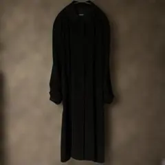 【ヴィンテージ（美品）】GIORGIO ARMANI ステンカラーコート 黒 2026年最新】Giorgio Armani メンズ ステンカラーコートの人気アイテム