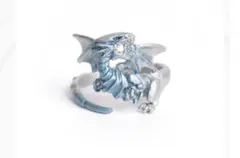 新品 青眼の白龍 リング 指輪 受注生産品　アクセサリー　遊戯王