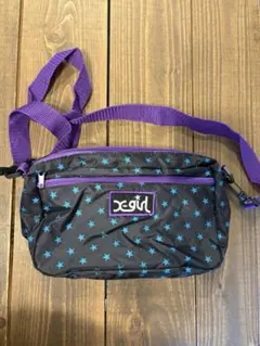 【美品】xgirl 星柄 ボディバッグ