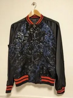 CHRISTIAN DADA 19S/S スカジャン 黒刺繍ジャケット CHRISTIAN DADA 19S/S スカジャン 黒刺繍ジャケット 2025年最新